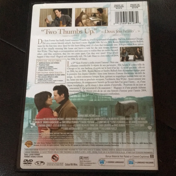 🎥 DVD The Lake House - Picture 2 of 3